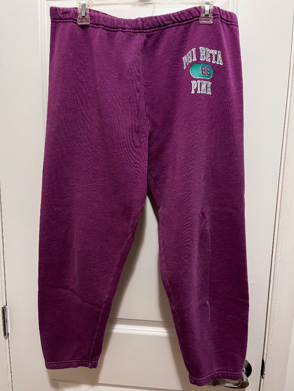 PINK Cropped Sweatpants